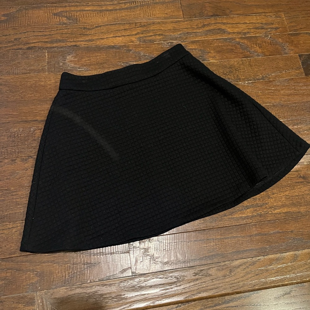 Banana Republic Black Skater Skirt